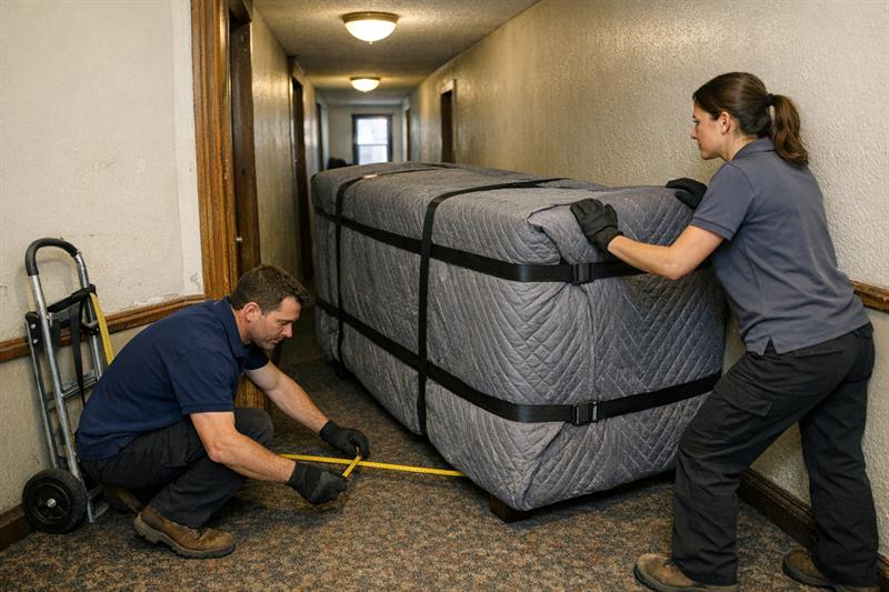 Apartment Moving Guide: Stairs, Elevators, Parking & Tight Spaces