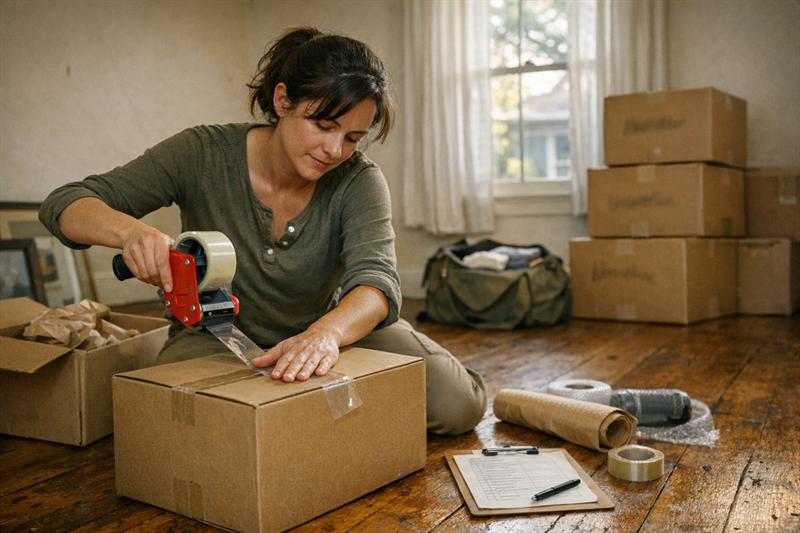 The Complete Local Moving Checklist (From Booking to Move-In Day)